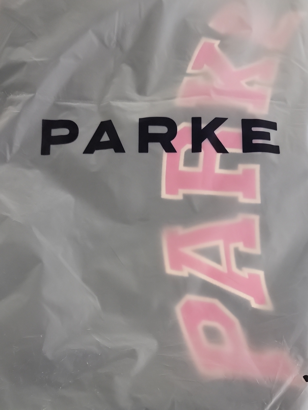 Parke x Dunkin Donuts Varsity Mockneck Sweatshirt in Espresso S/M - Picture 6 of 7